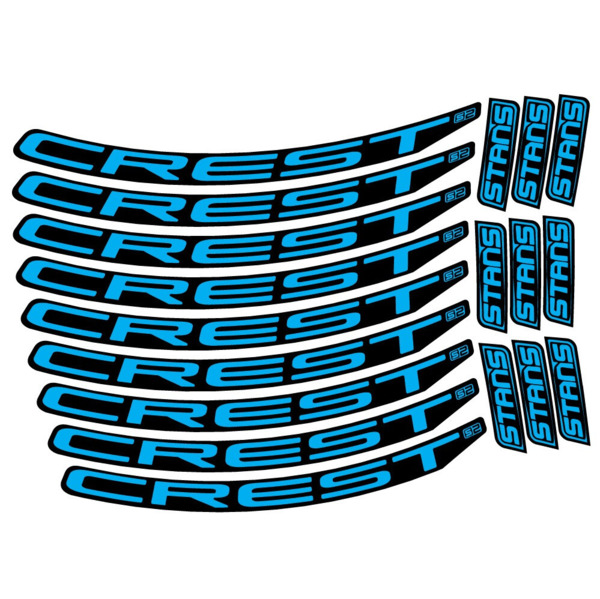 Stans Crest S2 Pegatinas en vinilo adhesivo Llanta MTB (4)
