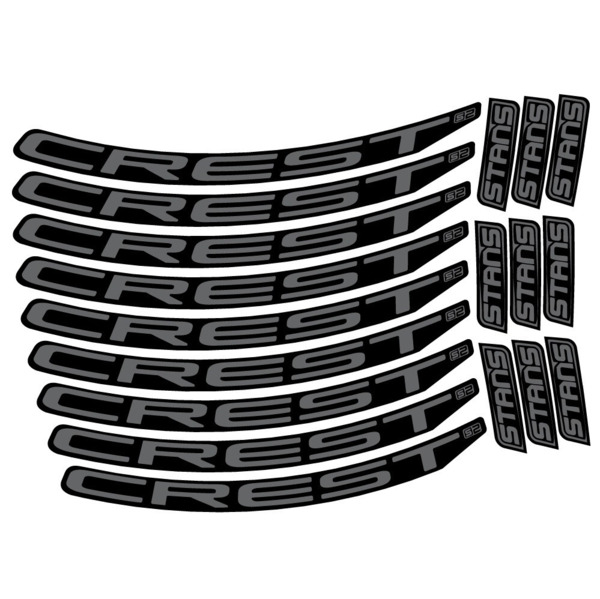 Stans Crest S2 Pegatinas en vinilo adhesivo Llanta MTB (7)