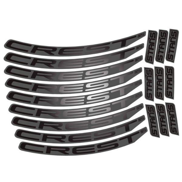 Stans Crest S2 Pegatinas en vinilo adhesivo Llanta MTB (12)