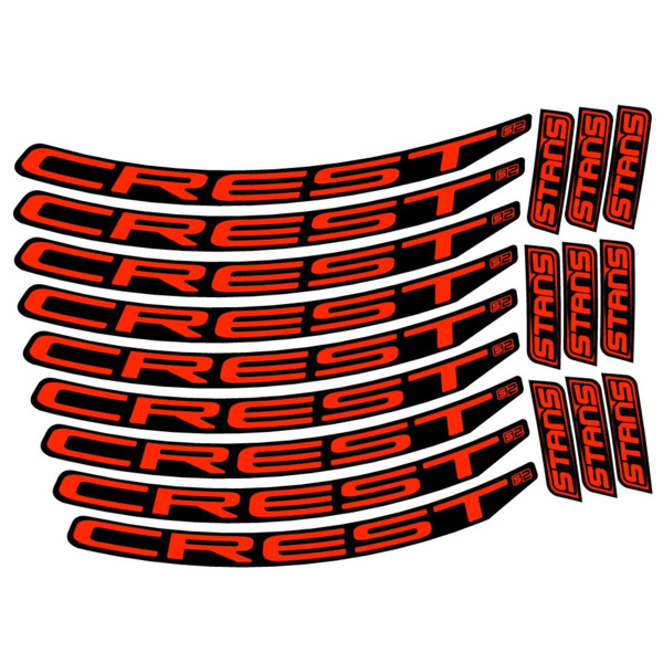 Stans Crest S2 Pegatinas en vinilo adhesivo Llanta MTB (18)