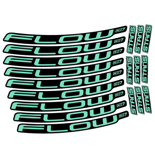 Stans Flow CB7 Pegatinas en vinilo adhesivo Llanta MTB (9)