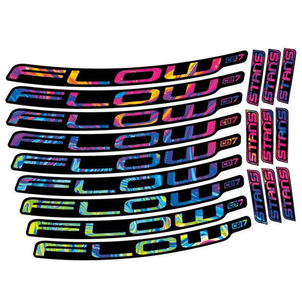 Stans Flow CB7 Pegatinas en vinilo adhesivo Llanta MTB (17)