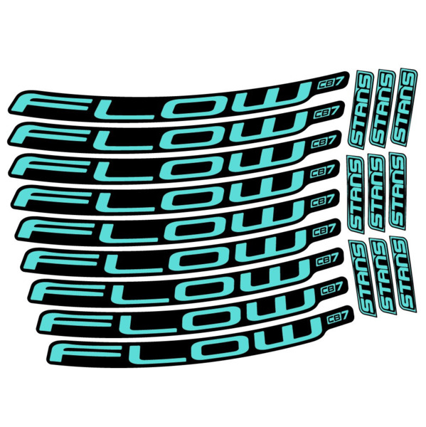 Stans Flow CB7 Pegatinas en vinilo adhesivo Llanta MTB (22)