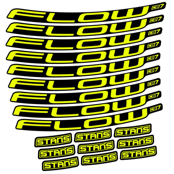 Stans Flow CB7 Ver.2 Pegatinas en vinilo adhesivo Llanta MTB (2)