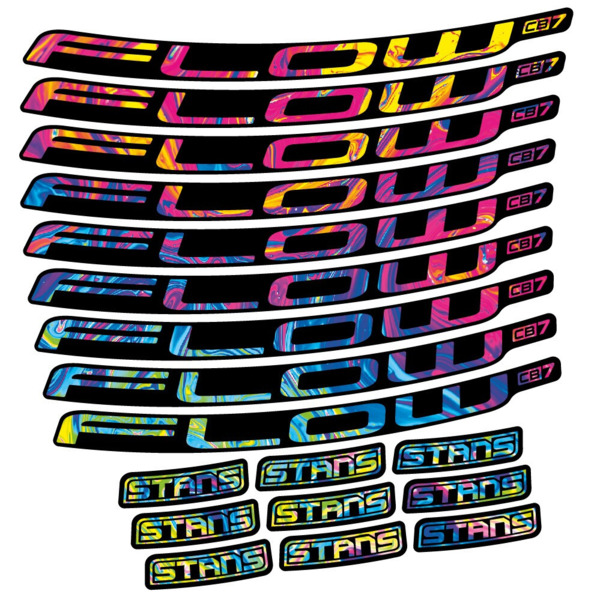 Stans Flow CB7 Ver.2 Pegatinas en vinilo adhesivo Llanta MTB (17)