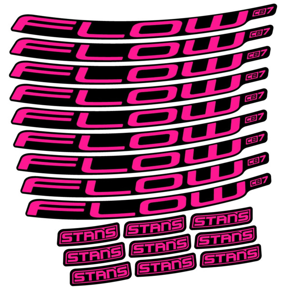 Stans Flow CB7 Ver.2 Pegatinas en vinilo adhesivo Llanta MTB (20)