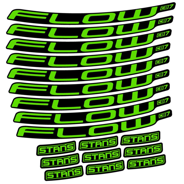 Stans Flow CB7 Ver.2 Pegatinas en vinilo adhesivo Llanta MTB (24)