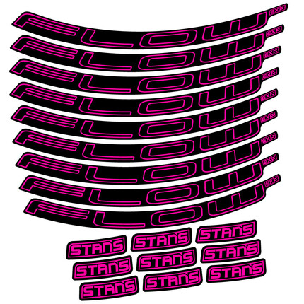 Pegatinas para Llanta MTB Stans Flow EX3 Ver.1 en vinilo adhesivo stickers graphics calcas adesivi autocollants