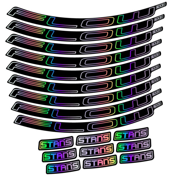 Stans Flow EX3 Ver.1 Pegatinas en vinilo adhesivo Llanta MTB (8)
