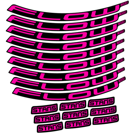 Pegatinas para Llanta MTB Stans Flow EX3 Ver.2 en vinilo adhesivo stickers graphics calcas adesivi autocollants