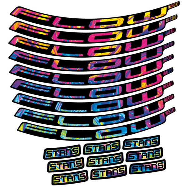 Stans Flow EX3 Ver.2 Pegatinas en vinilo adhesivo Llanta MTB (17)