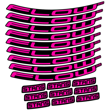 Pegatinas para Llanta MTB Stans Flow MK4 Ver.2 en vinilo adhesivo stickers graphics calcas adesivi autocollants