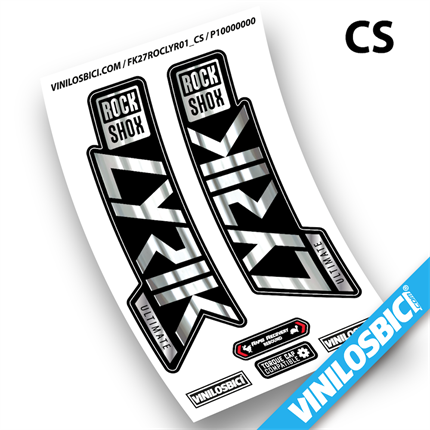 Rock Shox Lyrik Ultimate 2020 pegatinas en vinilo adhesivo horquilla 27,5 decals stickers