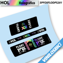 Fox Float Factory DPS pegatinas en vinilo adhesivo amortiguador
