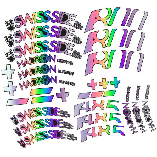SwissSide Hadron Ultimate 800/485 Perfil 80+48,5 Pegatinas en vinilo adhesivo Llantas Carretera (8)