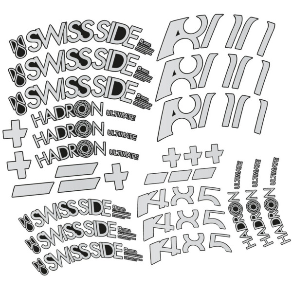 SwissSide Hadron Ultimate 800/485 Perfil 80+48,5 Pegatinas en vinilo adhesivo Llantas Carretera (15)