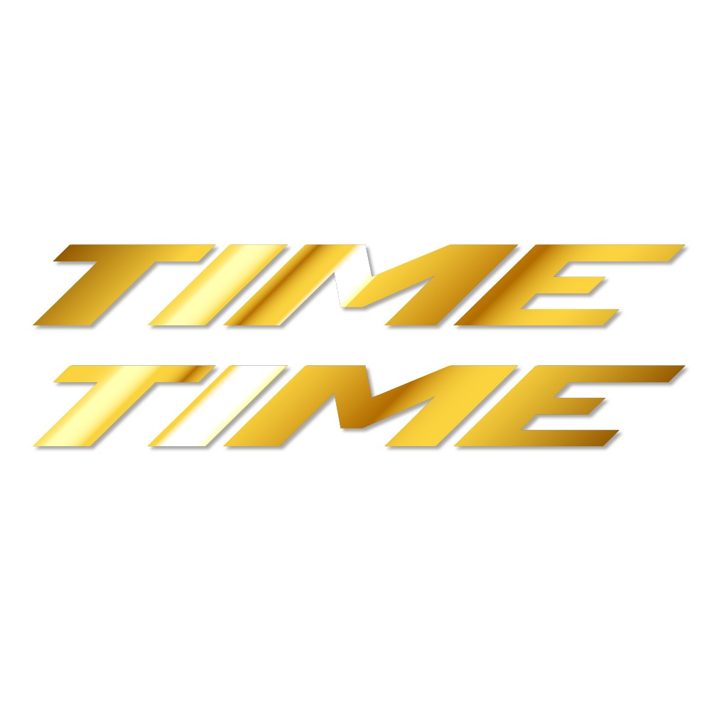 Time Pegatinas en vinilo adhesivo Cuadro (14)