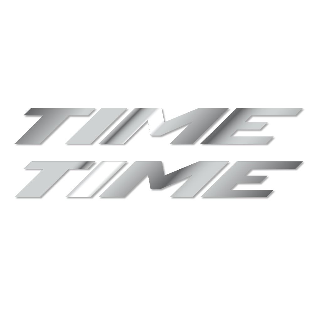 Time Pegatinas en vinilo adhesivo Cuadro (16)