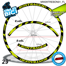 Trek Bontrager vinilos adhesivos llanta 29"