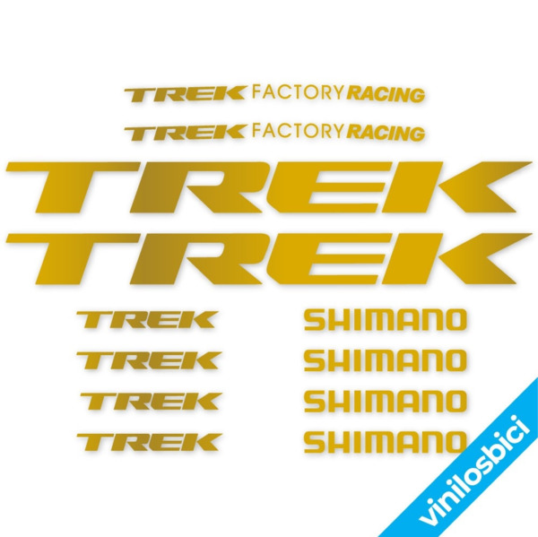 Trek Factory Racing Team Pegatinas en vinilo adhesivo cuadro (5)