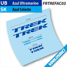Trek pegatinas vinilo adhesivo para cuadro