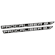 Trek Procaliber 9.7 2022 Pegatinas en vinilo adhesivo parte superior barra horizontal