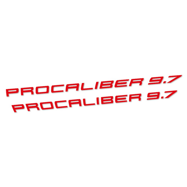 Trek Procaliber 9.7 2022 Pegatinas en vinilo adhesivo parte superior barra horizontal