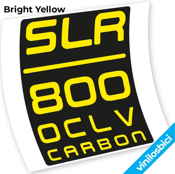 Trek SLR 800 OCLV Carbon Pegatinas en vinilo adhesivo cuadro (4)