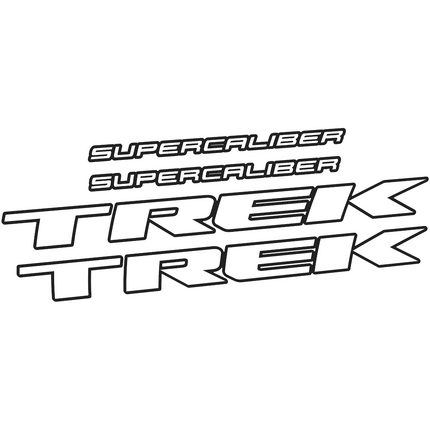 Pegatinas para Cuadro Trek Supercaliber 9.8 2022 en vinilo adhesivo stickers graphics calcas adesivi autocollants