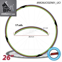 Uci pegatinas vinilo adhesivo