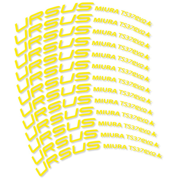 Ursus Miura Ts37 Evo Disc Pegatinas en vinilo adhesivo Llanta Carretera (3)