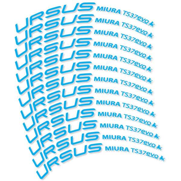 Ursus Miura Ts37 Evo Disc Pegatinas en vinilo adhesivo Llanta Carretera (4)