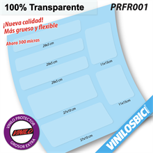 Vinilo adhesivo transparente protector para cuadro