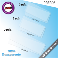 Vinilo adhesivo transparente protector para cuadro