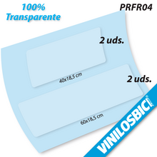 Vinilo adhesivo transparente protector para cuadro