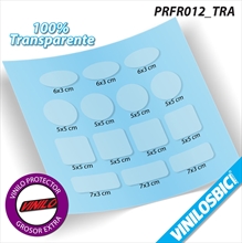 Vinilo adhesivo transparente protector para cuadro