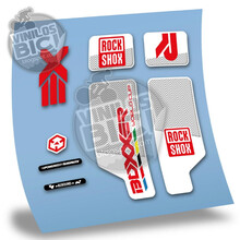 Rock Shox Boxxer WC 2010 Pegatinas en vinilo ahdesivo Horquilla