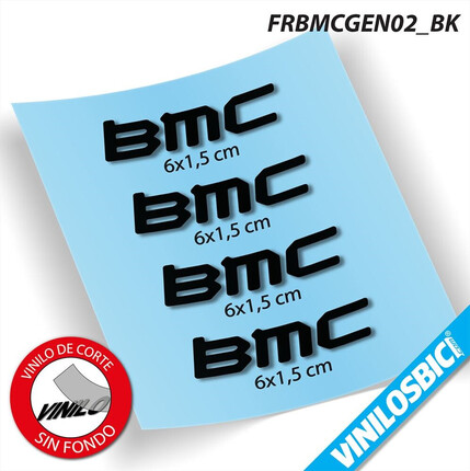Pegatinas para Cuadro BMC en vinilo adhesivo stickers graphics calcas adesivi autocollants