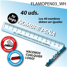 Vinilos adhesivos Logo peña + nombre