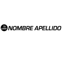 Vinilos adhesivos Logo personalizado +Nombre