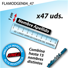 Vinilos adhesivos Nombre personalizado