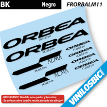vinilos para cuadro Orbea Alma