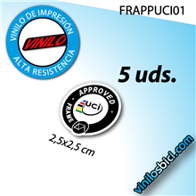 Vinilos uci homologación para cuadro (No personalizable)