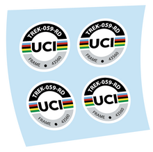 Vinilos uci homologación para cuadro Trek