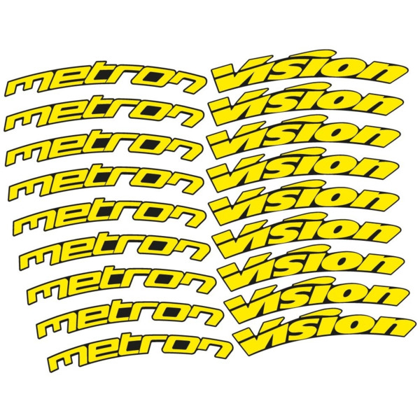 Vision Metron 30 Disc Pegatinas en vinilo adhesivo Llanta Carretera (3)