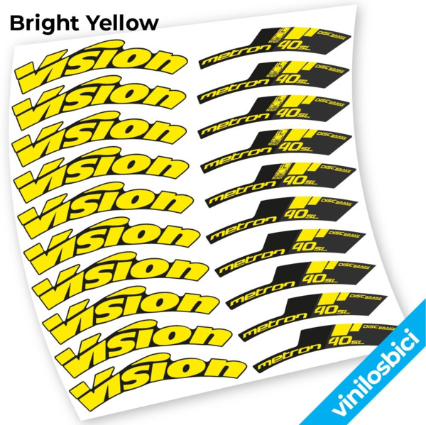 Vision Metron 40 SL Disc Pegatinas en vinilo adhesivo llantas carretera (4)