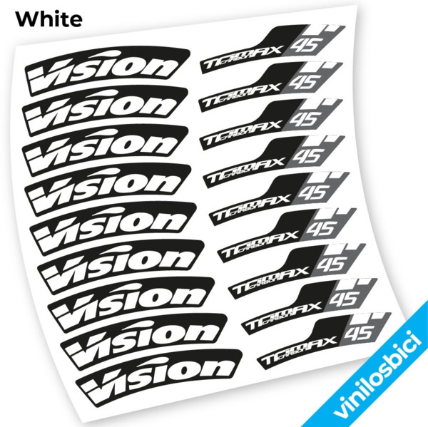 Vision Trimax 45 Pegatinas en vinilo adhesivo llantas carretera 45 (24)