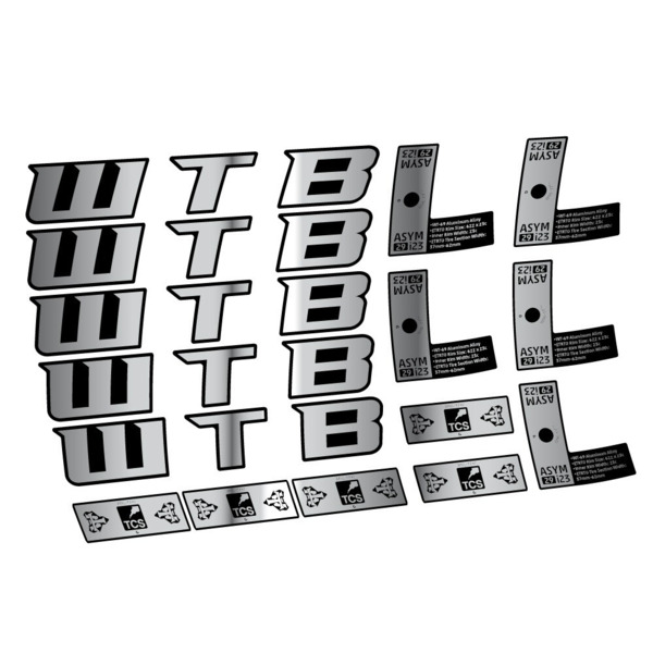 WTB ASYM i23 Pegatinas en vinilo adhesivo Llanta MTB (16)