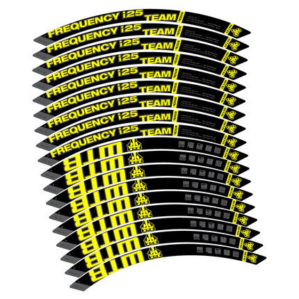 Pegatinas para Llanta MTB WTB Frequency i25 Team en vinilo adhesivo stickers graphics calcas adesivi autocollants