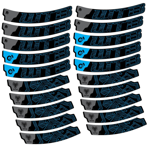 WTB Ci31 Carbon Pegatinas en vinilo adhesivo Llanta MTB (4)